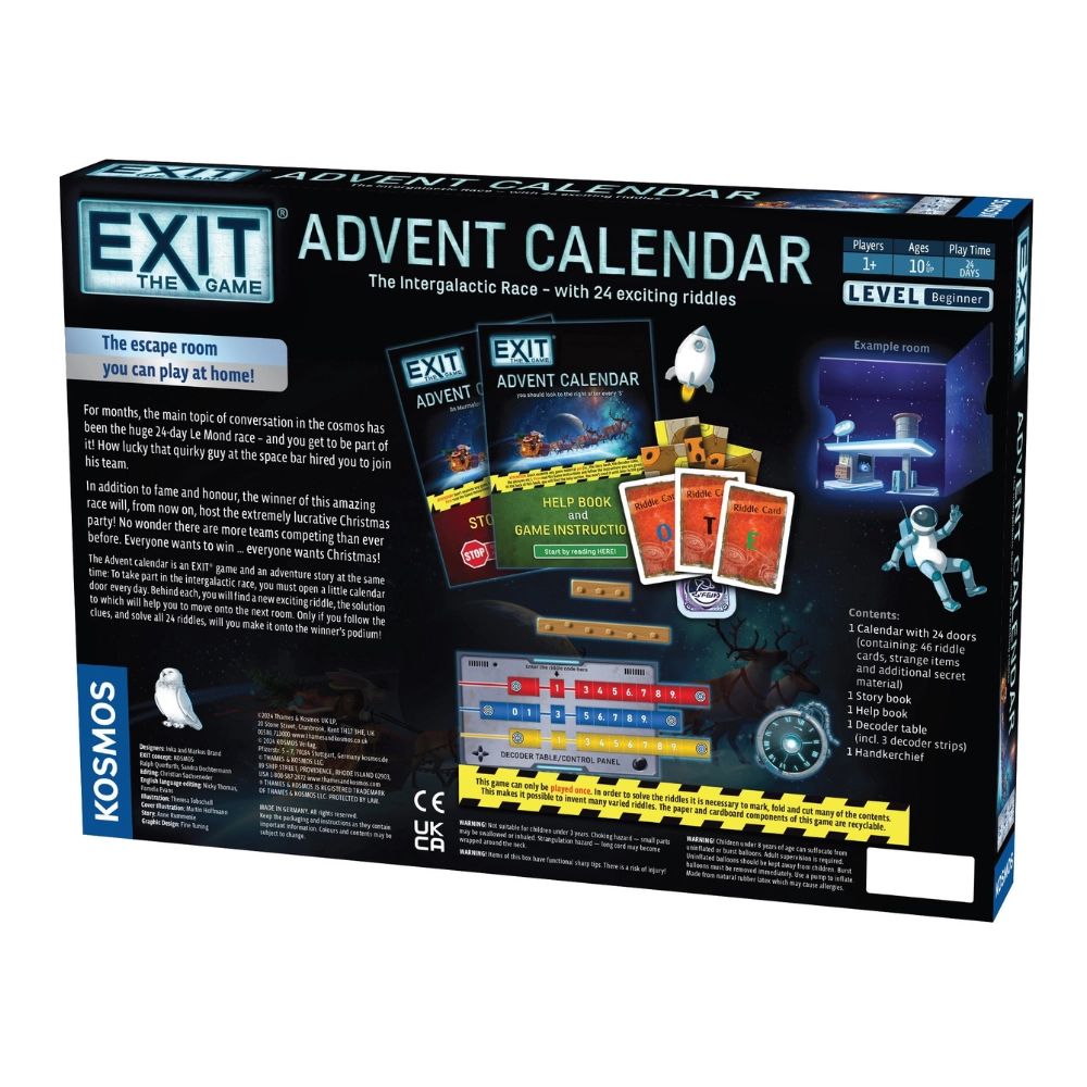 Exit: The Game – Advent Calendar: The Intergalactic Race