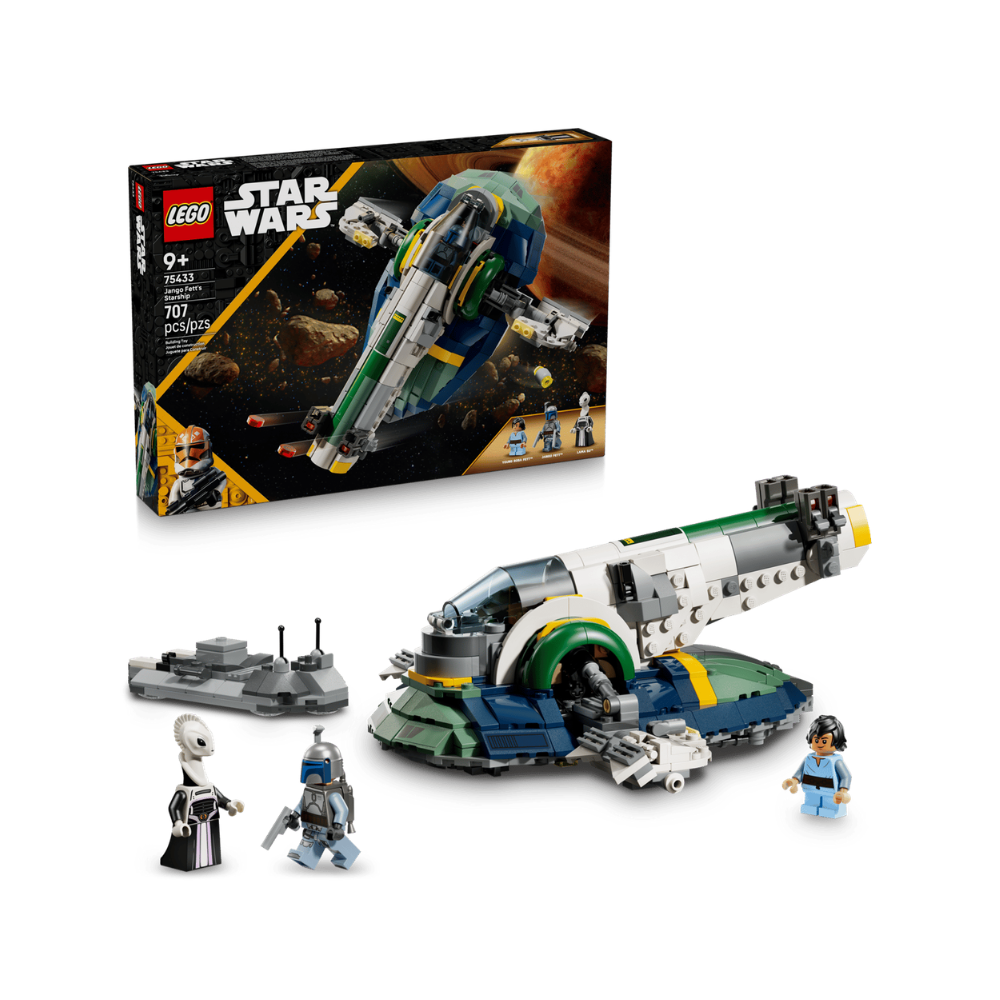 LEGO Star Wars: Attack of The Clones Jango Fett’s Starship 707 pieces