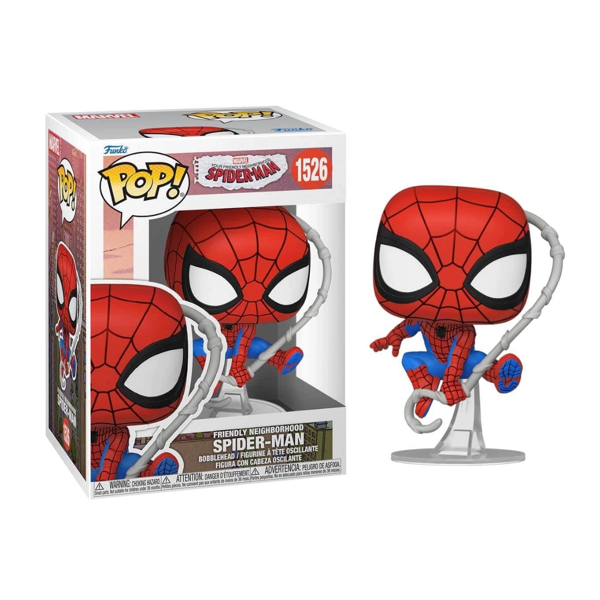 Funko Pop! Marvel: Spider-Man (Final Suit) – Friendly Neighborhood Spider-Man