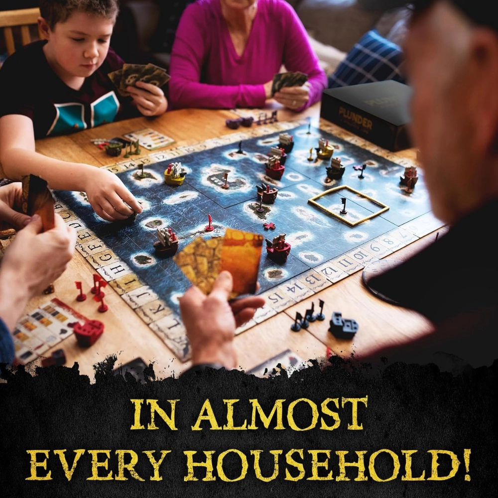 PLUNDER A PIRATES LIFE Family board Game