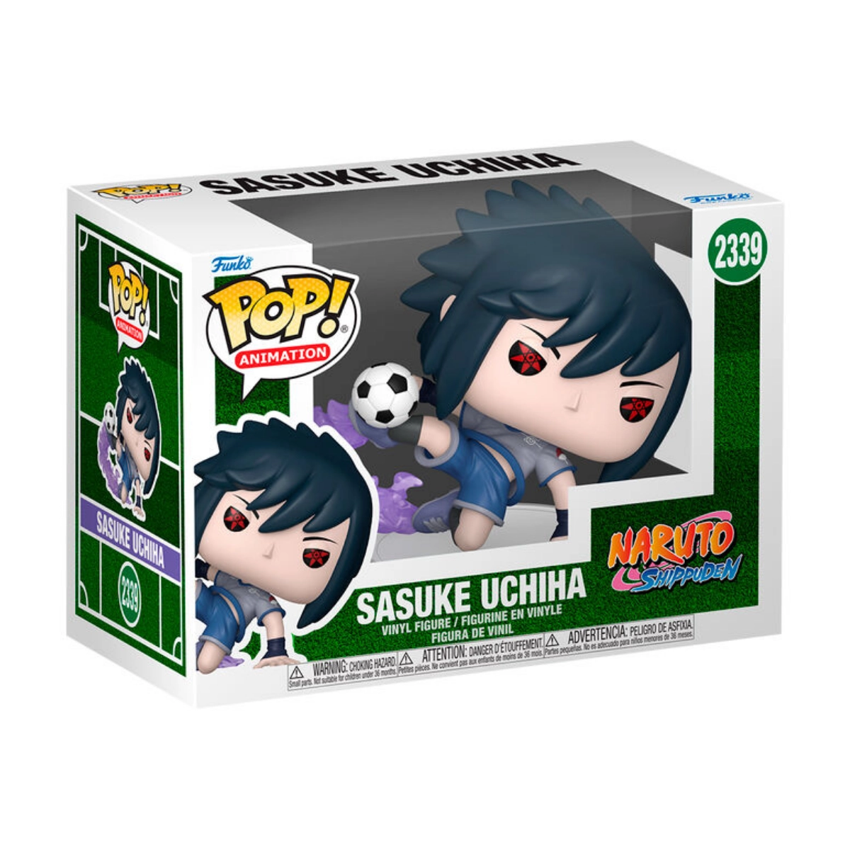 Funko Pop! Animation: Naruto Shippuden – Soccer Sasuke Uchiha Figure