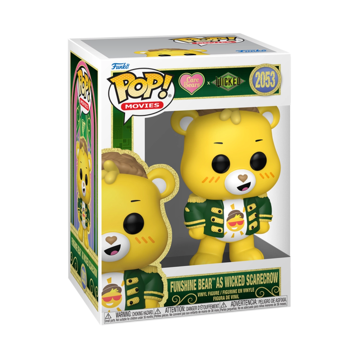 Funko Pop! Movies: Wicked – Funshine Bear as Scarecrow Figure