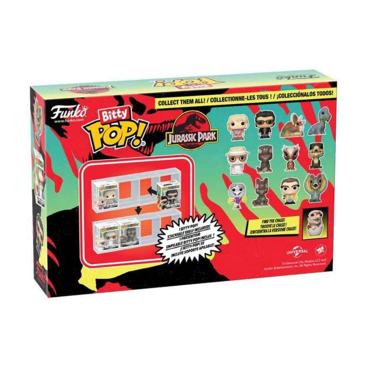 Funko Bitty Pop! Jurassic Park Raptor 4-Pack – Micro