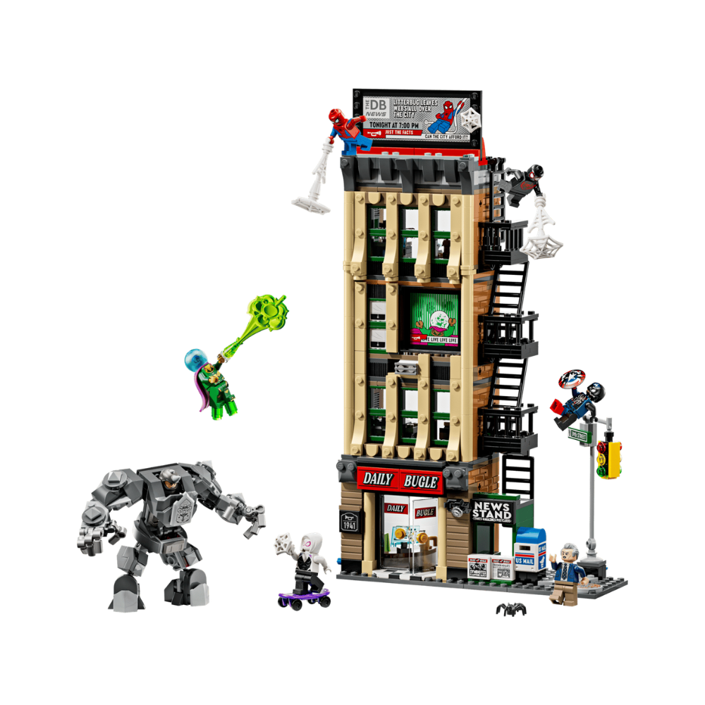 LEGO Marvel Spider-Man vs. Mysterio: The Daily Bugle 781 Pieces