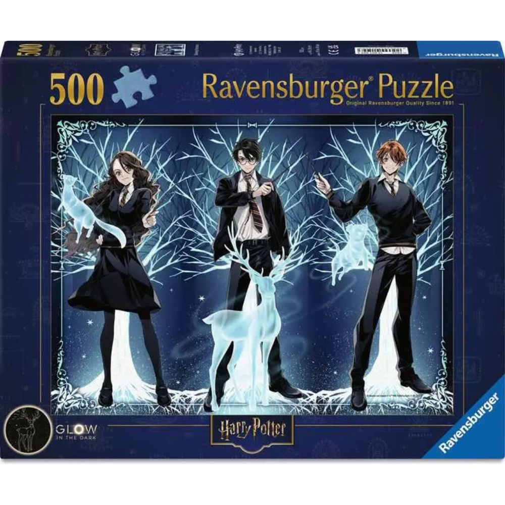 Ravensburger Glowing Patronus – Harry Potter Jigsaw Puzzle 500 Pieces