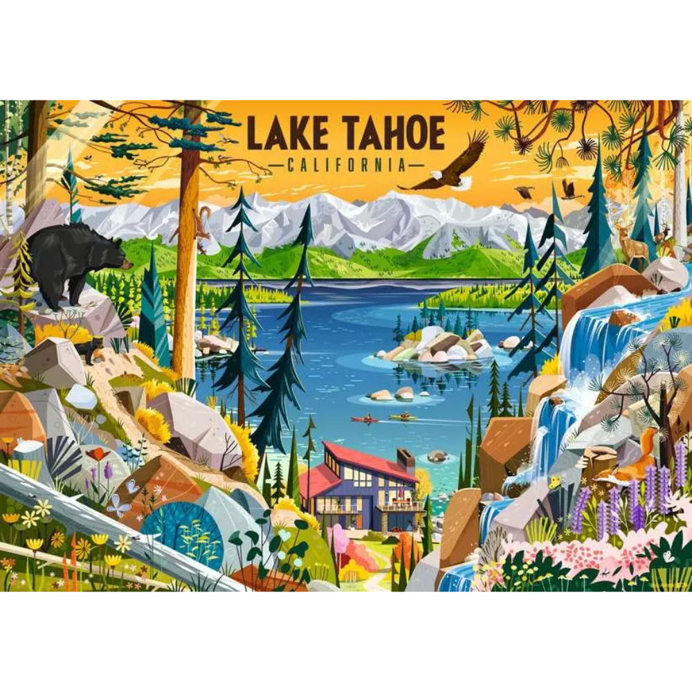 Ravensburger Greg Paprocki: Sacred Lake Tahoe Jigsaw Puzzle 1000 Pieces