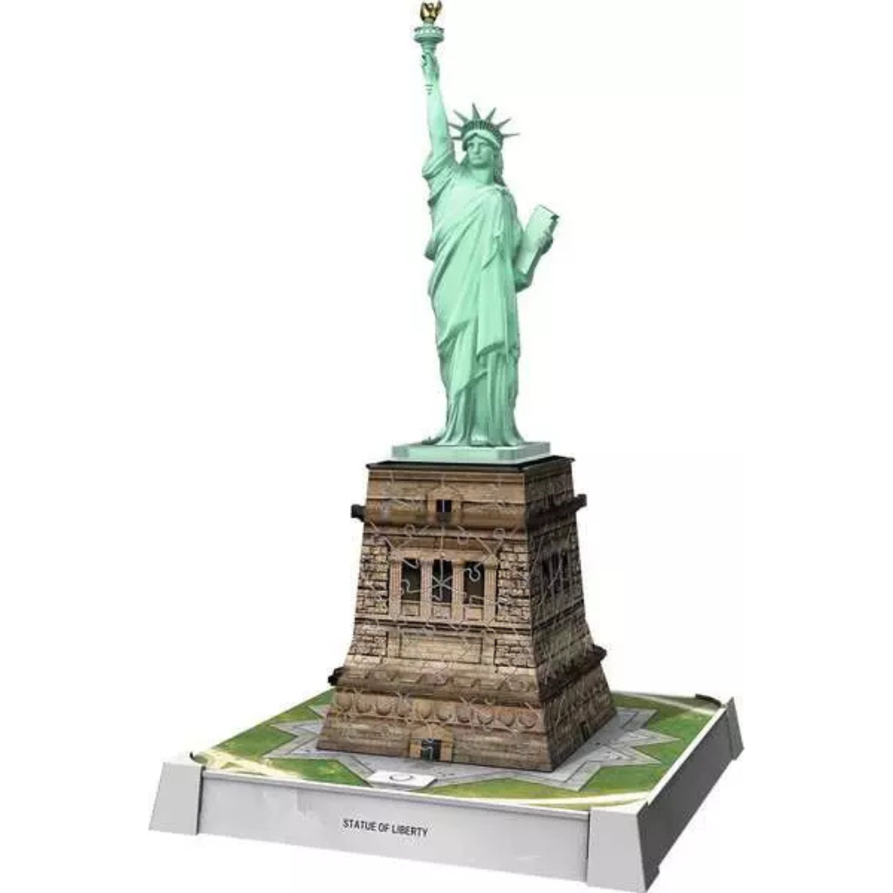 Ravensburger Iconics: Statue of Liberty with light Jigsaw Puzzle 108 piece