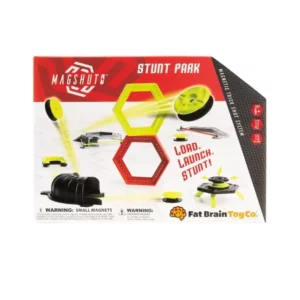 Fat Brain Toys Magshuto Stunt Park Trickshot Playset with Ramps