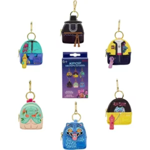 Loungefly: KPop Demon Hunter Mini Backpack Keychain Charm