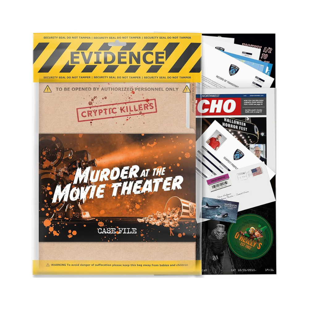 Cryptic Killers – Murder At The Movie Theatre