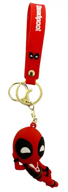 Deadpool Keychain - Marvel Superhero Character Key Ring | Mind Games Canada