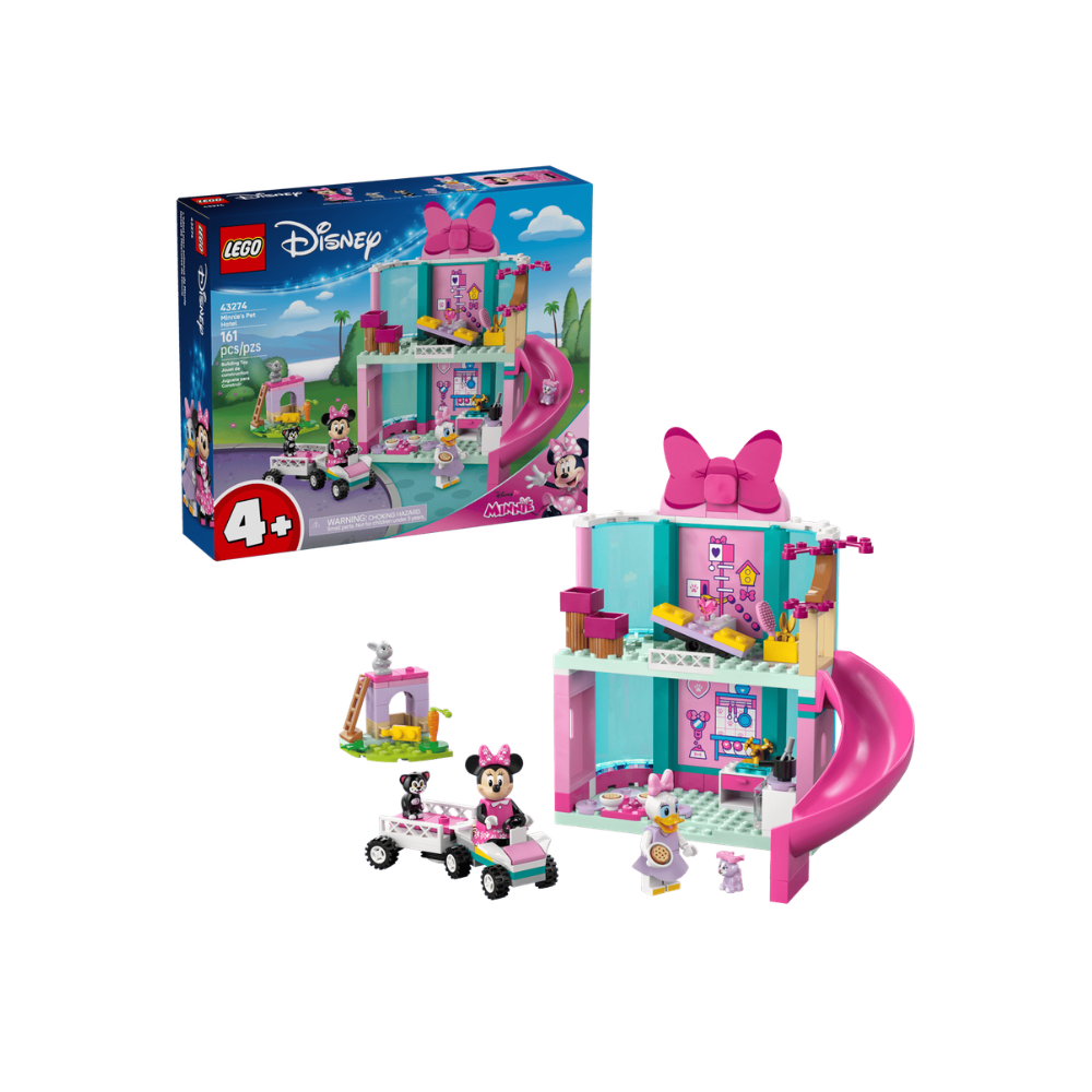 LEGO Disney Minnie’s Pet Hotel 161
Pieces