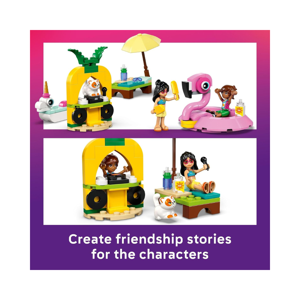 LEGO Friends Unicorn & Flamingo Pool Party 99 Piece