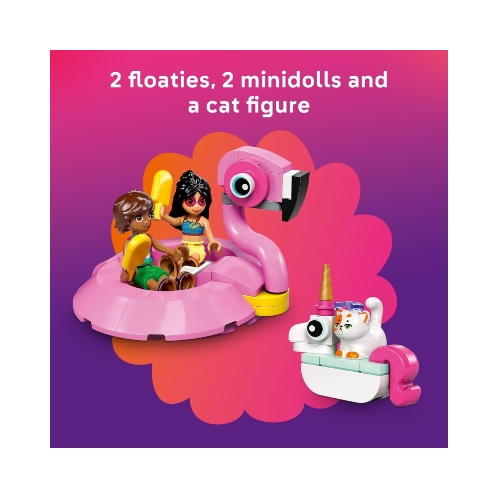 LEGO Friends Unicorn & Flamingo Pool Party 99 Piece
