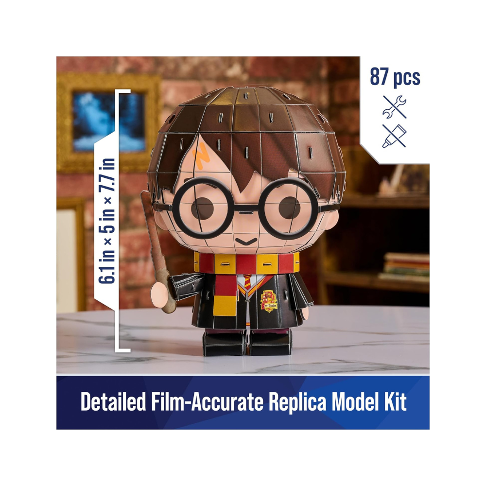 Harry Potter 4D Build 87-Piece 3D Model Puzzle
