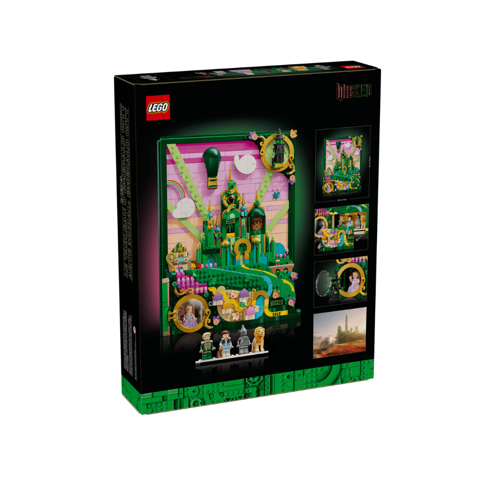 LEGO Wicked Emerald City Wall Art 1518 Pieces