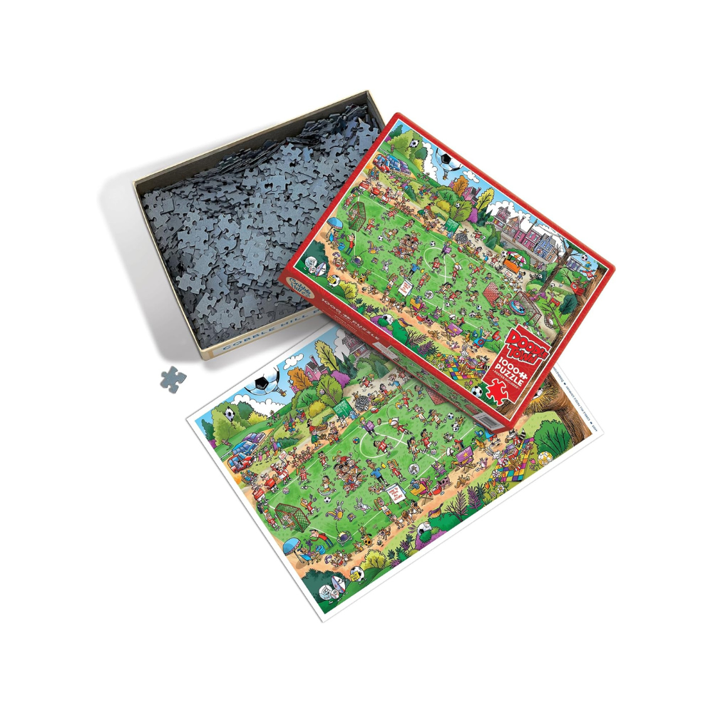 Cobble Hill DoodleTown Offside Antics – 1000 Piece Jigsaw Puzzle