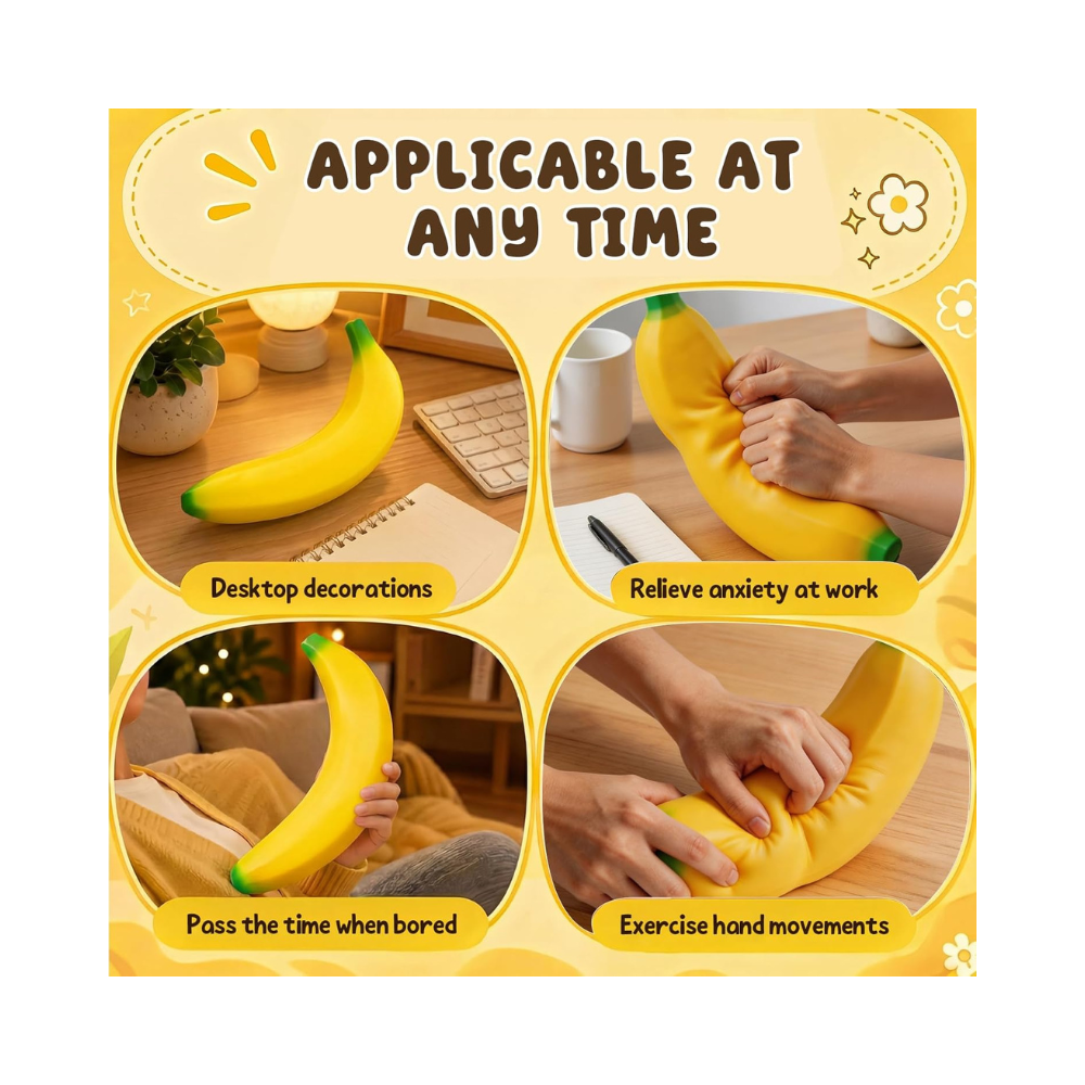 Jumbo Squish Banana