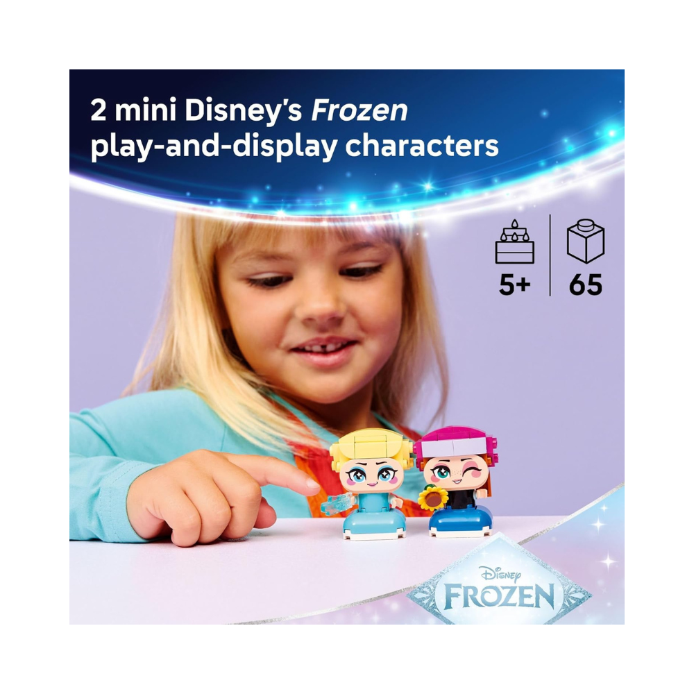 LEGO Disney Frozen Mini Anna & Elsa 65 Piece