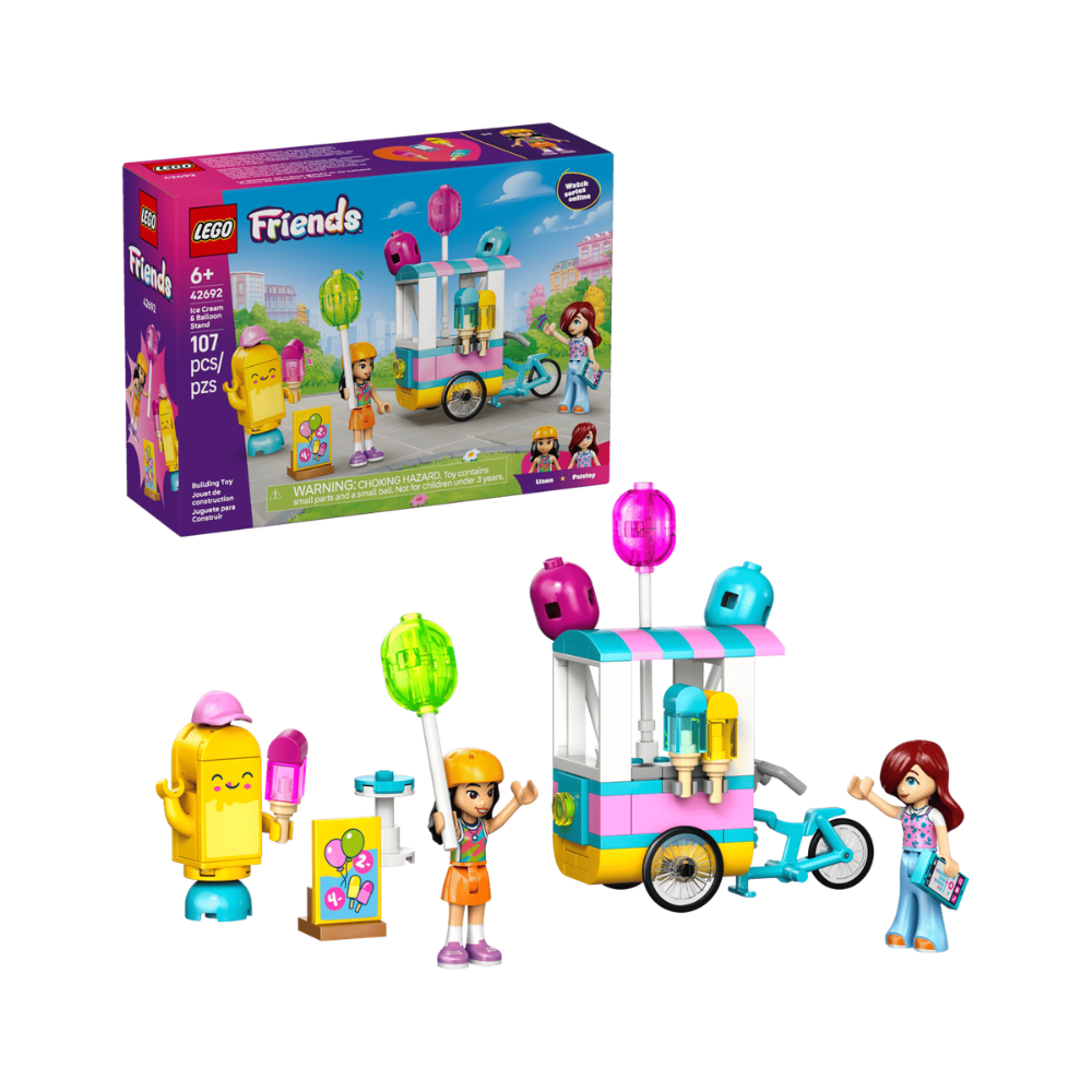 LEGO Friends Ice Cream & Balloon Stand 107 Piece