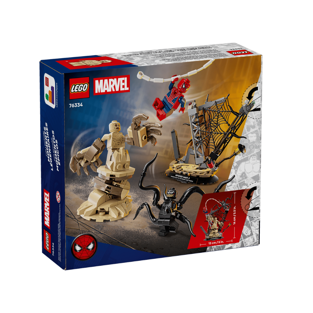 LEGO Marvel Epic Battle: Spider-Man vs. Sandman – 201
Pieces