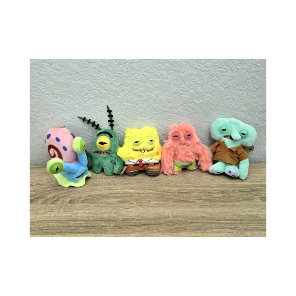 Fuggler SpongeBob SquarePants Fuggler Keychain Plush (Random Pick)