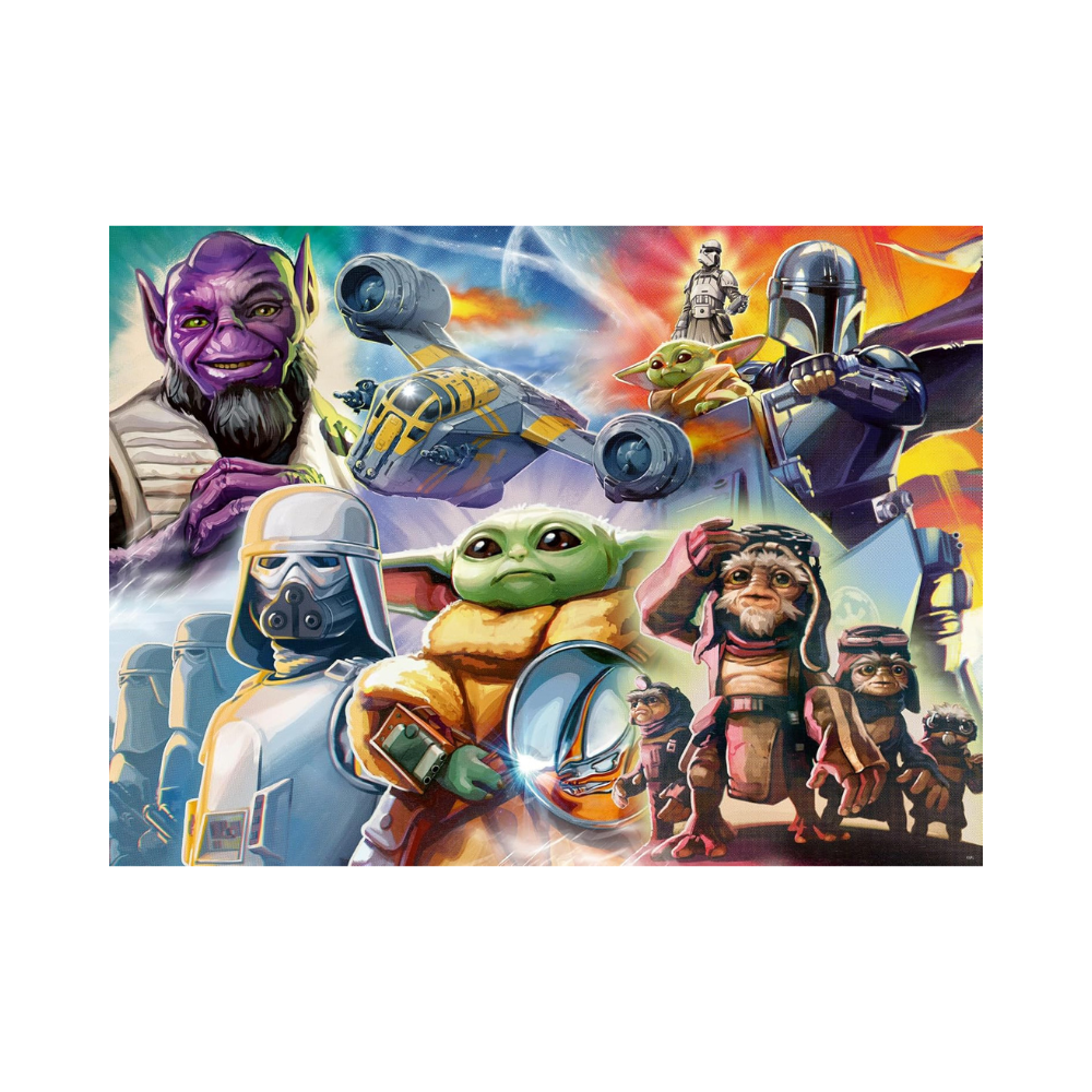 Ravensburger The Mandalorian and Grogu Jigsaw Puzzle 500 Piece