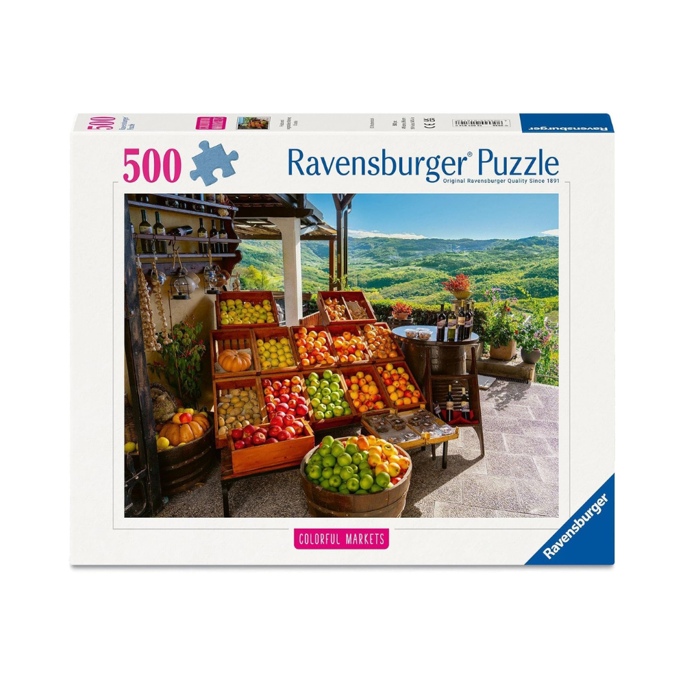 Ravensburger Fruit Market, Croatia Jigsaw Puzzle 500 Piece