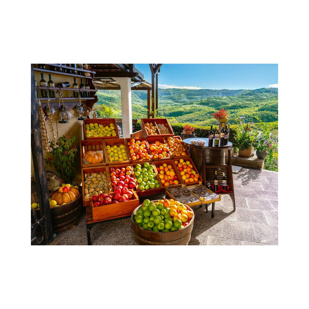 Ravensburger Fruit Market, Croatia Jigsaw Puzzle 500 Piece