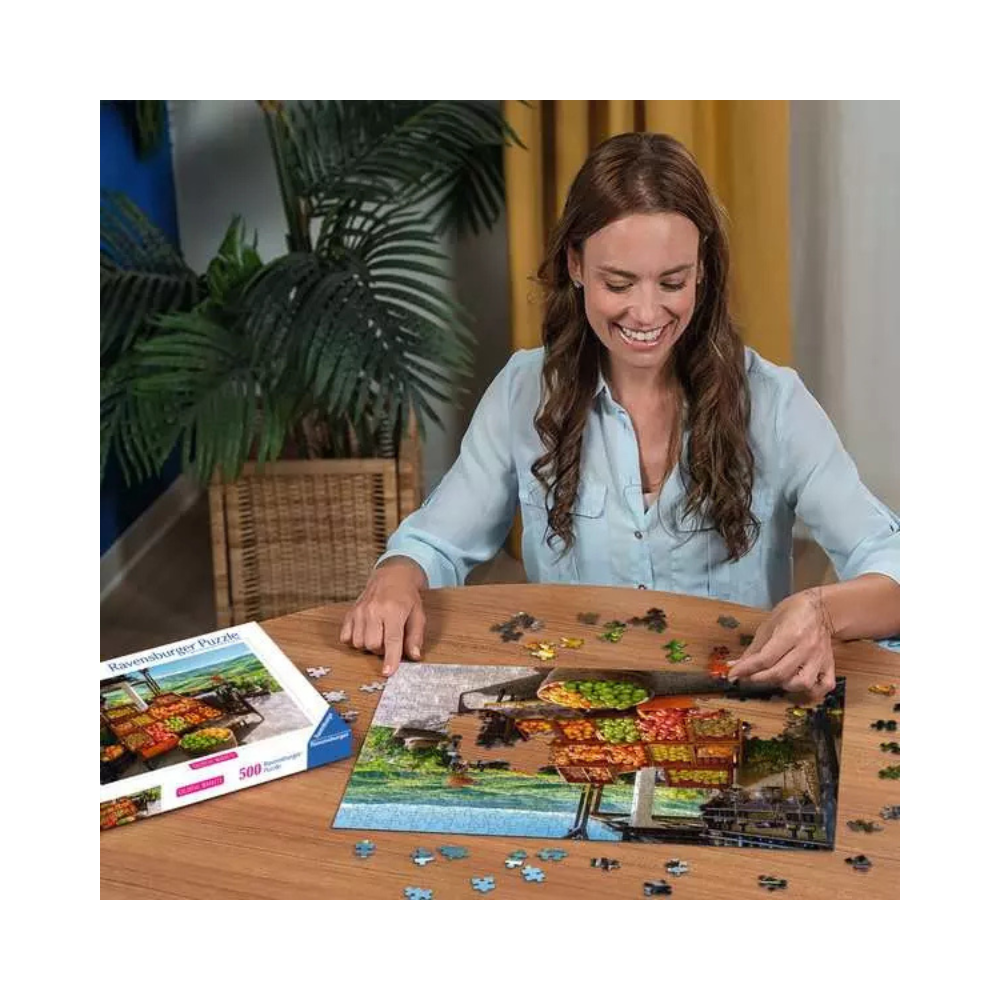 Ravensburger Fruit Market, Croatia Jigsaw Puzzle 500 Piece