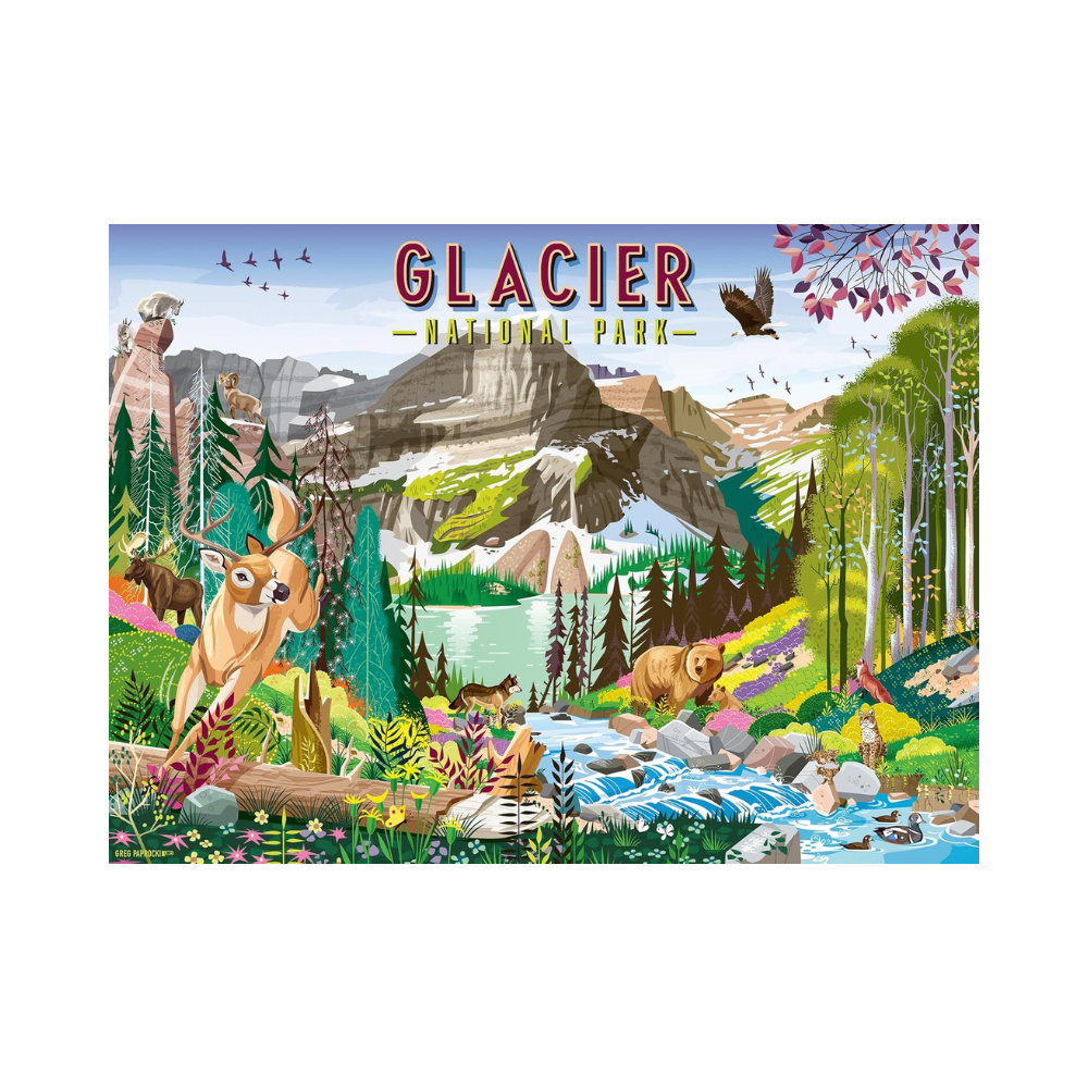 Ravensburger Glacier National Park Jigsaw Puzzle 500 Piece