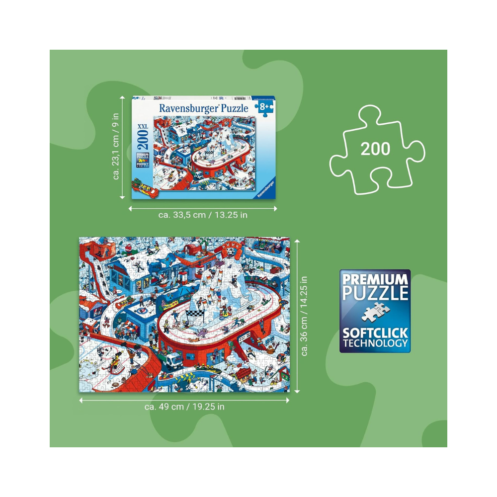 Ravensburger Winter Sports Stadium XXL Jigsaw Puzzle 200 Piece