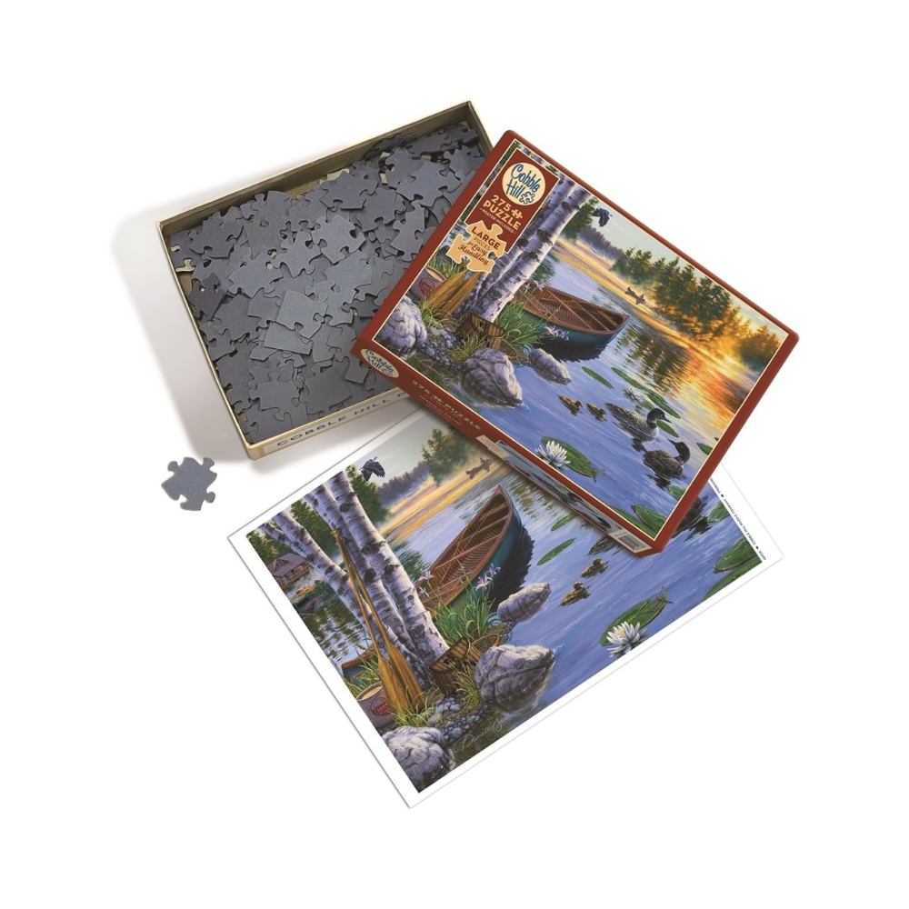 Cobble Hill Morning on The Lake – 275 Piece