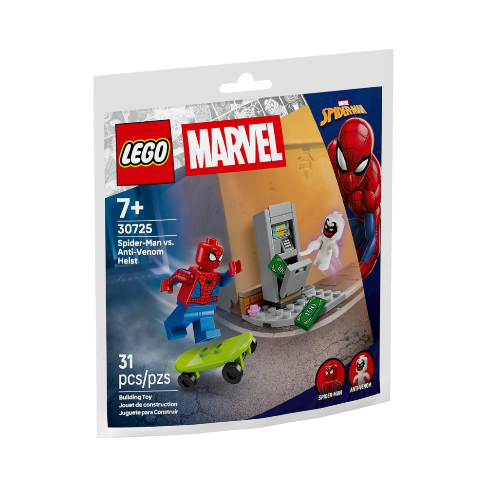 LEGO Super Heroes Marvel Spider-Man vs. Anti-Venom Heist 31 Piece