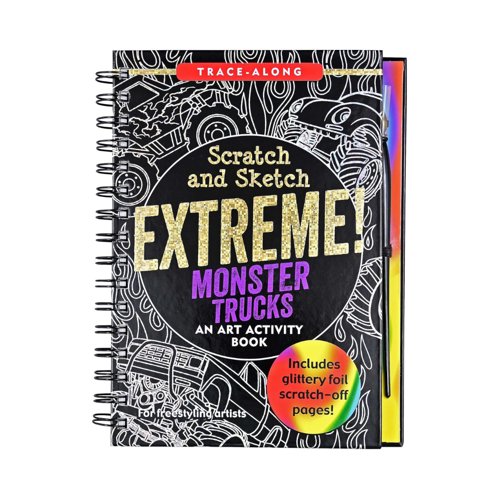 Scratch & Sketch Extreme, Monster Trucks