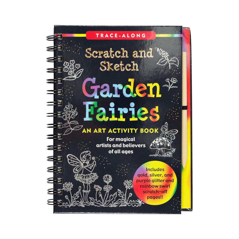 Scratch & Sketch Garden Fairies