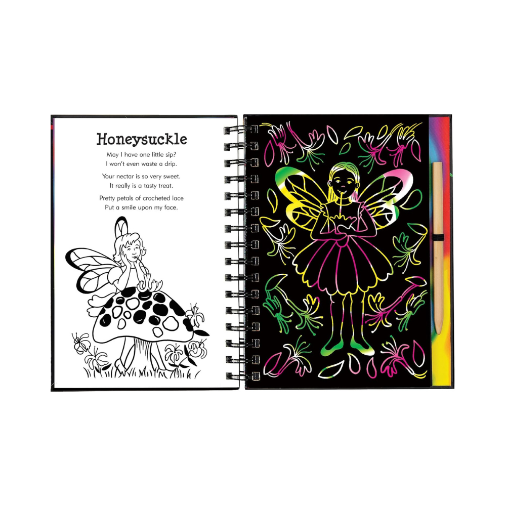 Scratch & Sketch Garden Fairies