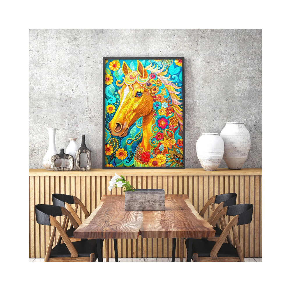 Blooming Mane 1000 Pieces Jigsaw Puzzle