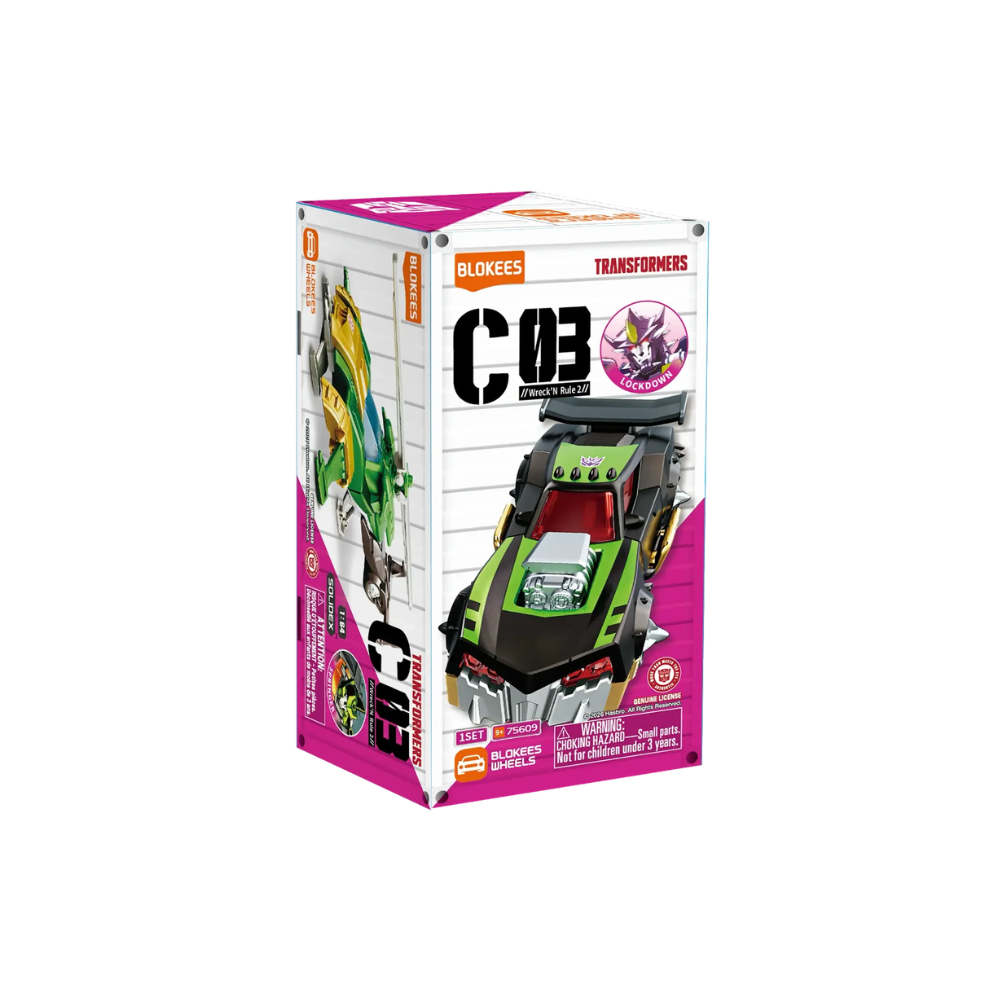 Blokees Wheels Transformers: Co3 Wreck’N Rule 2 – Wildrider (Random Pick)