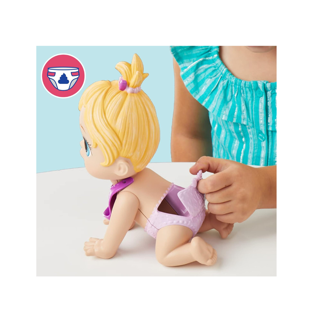 Baby Alive Lil Snacks Doll – Blonde Hair