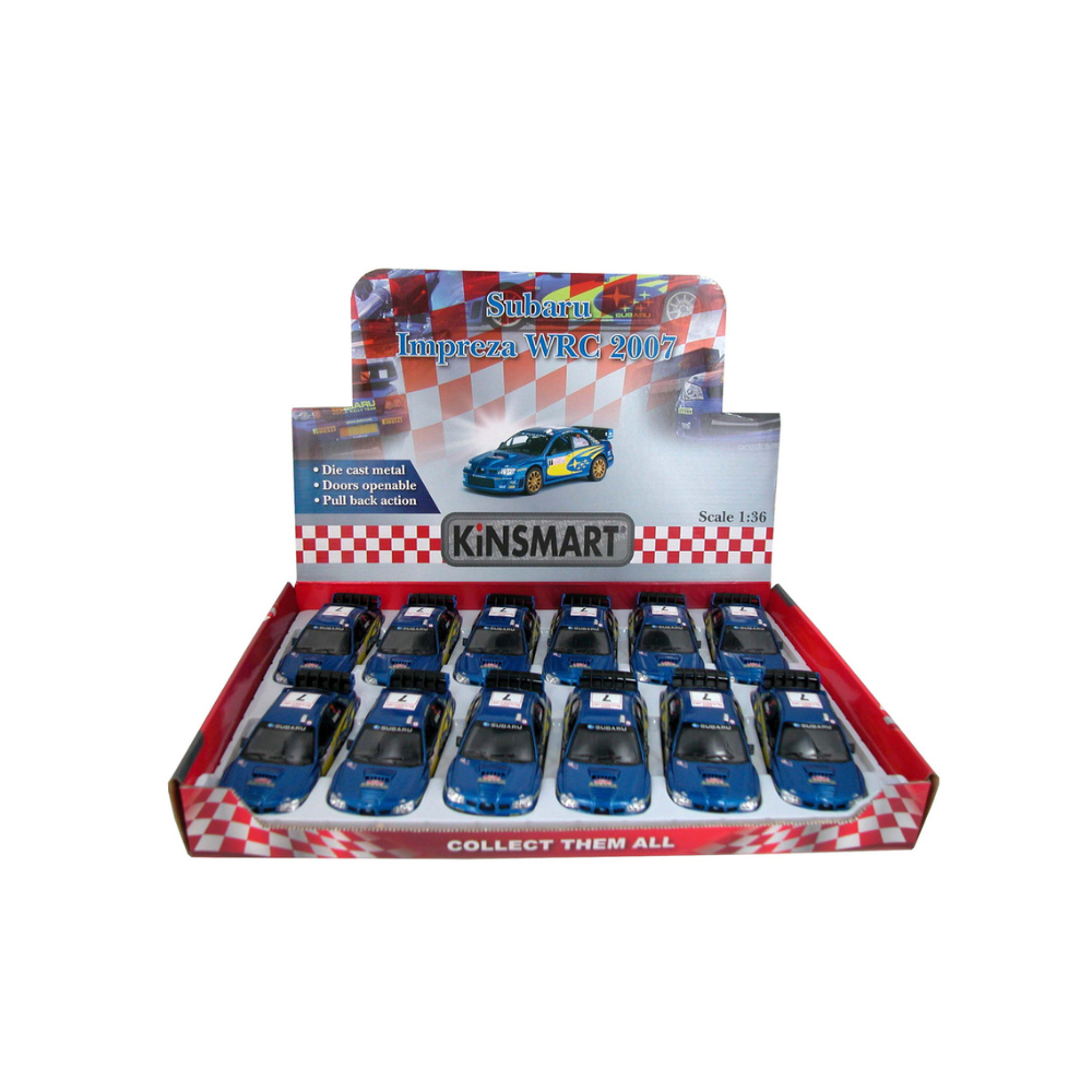 Subaru Impreza WRC Rally Car 1:36 Scale Die-Cast Model (5 Inch)