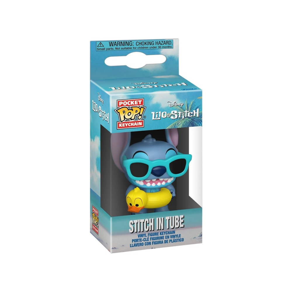 Funko pocket Keychain Pop! Disney: Lilo & Stitch – Stitch in Tube