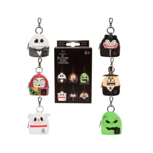Loungefly Disney Nightmare Before Christmas Mini Backpack Keychain Mystery Box