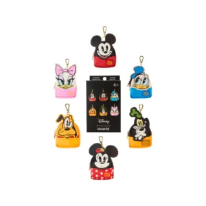 Loungefly Disney Mickey and Friends Mini Backpack Keychain Mystery Box