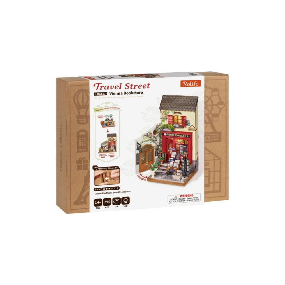 Robotime Rolife 3D Wooden Puzzle – Vienna Bookstore