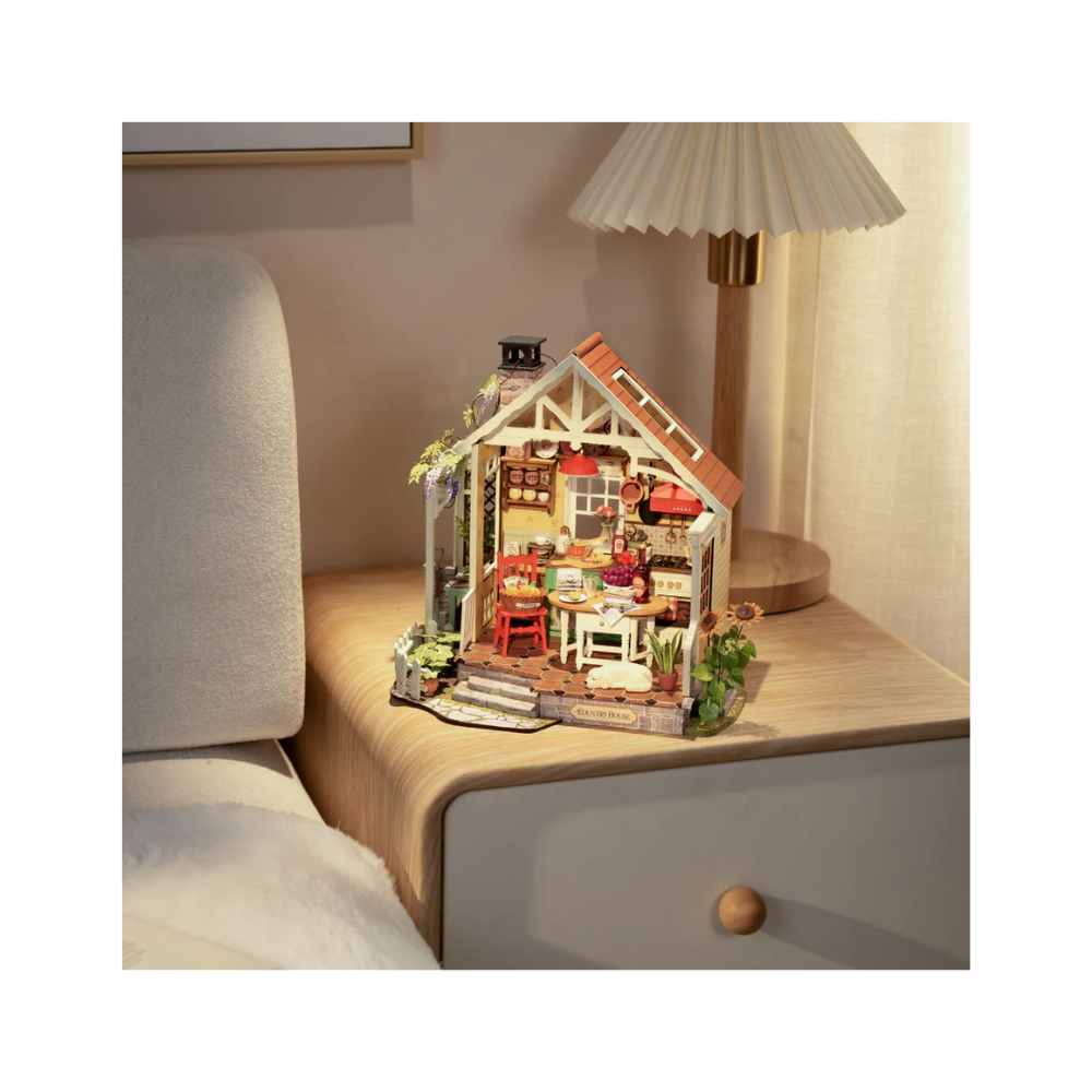 Robotime Rolife 3D Wooden Puzzle – Sunlit Farmhouse Kitchen