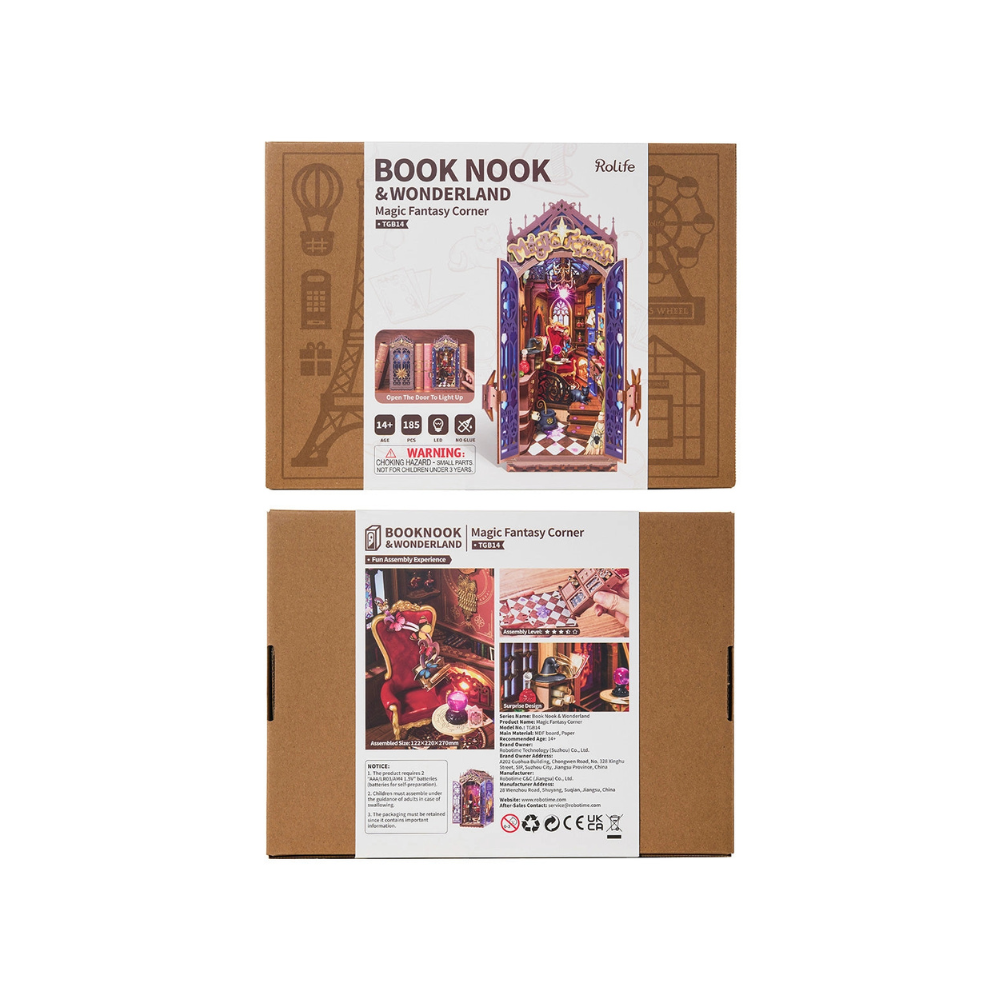 Robotime Rolife DIY Book Nook Kit – Magic Fantasy Corner