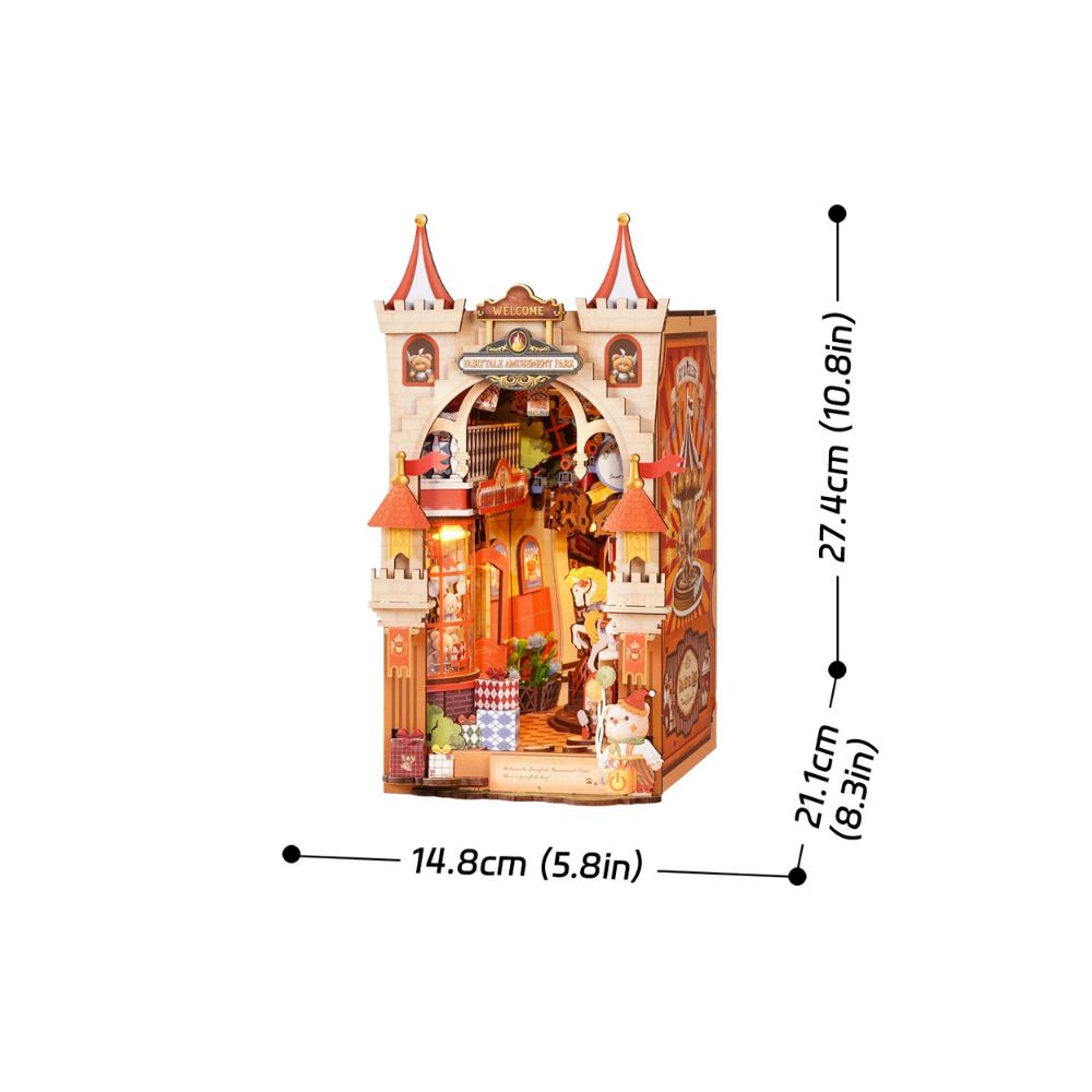 Robotime Rolife DIY Book Nook Kit – Fairytale Amusement Park