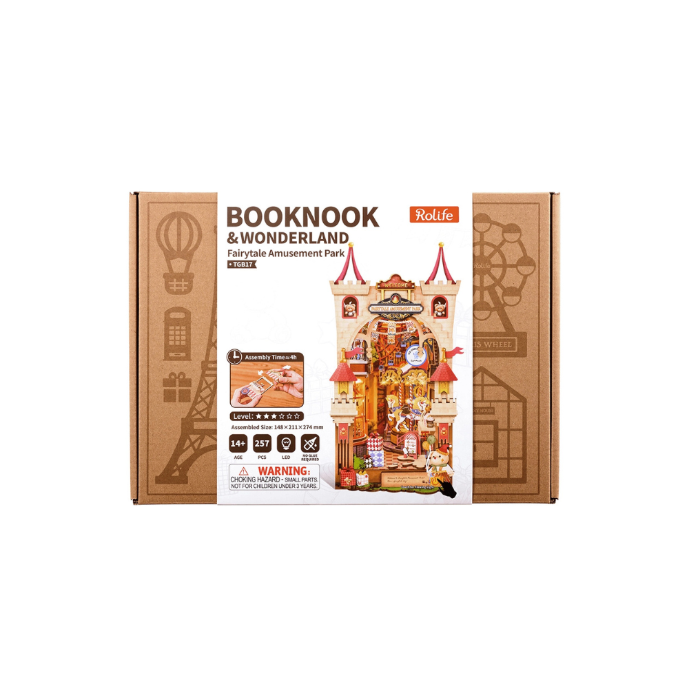 Robotime Rolife DIY Book Nook Kit – Fairytale Amusement Park