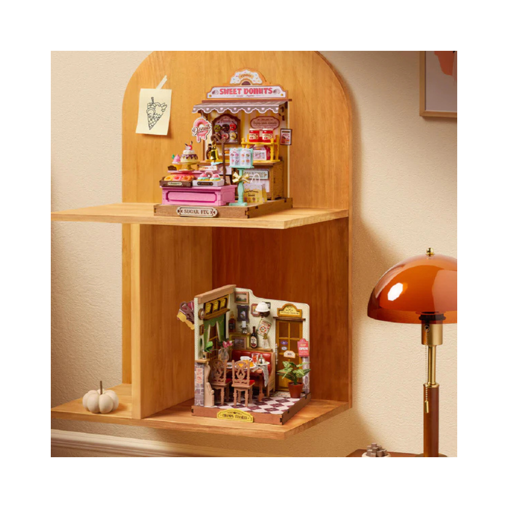 Robotime Rolife Sweetie’s Donut Shop DIY Miniature House